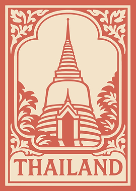Thailand Temple and Floral Design