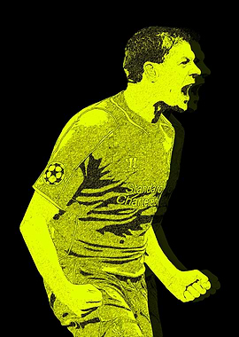 Soccer Player Yelling