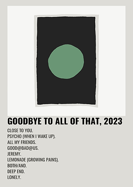 Minimalist Album Cover Art