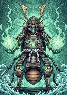 Samurai Insect Warrior