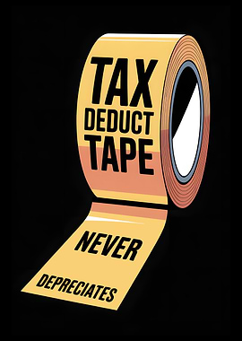 Tax Deduct Tape Never Depreciates