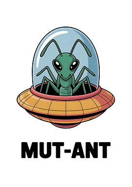 Mutant Ant in a UFO