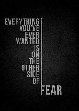 Inspirational Quote About Fear