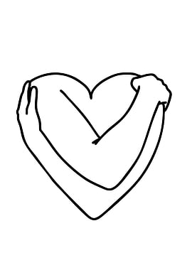 Heart Hug Self Love