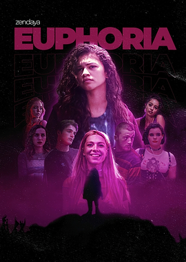 Euphoria Zendaya Poster