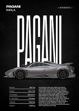 Pagani Imola Car Specifications