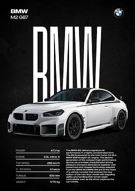 BMW M2 G87 Performance Car
