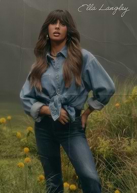 Ella Langley in Denim