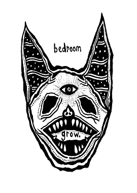 Creepy Cat Face with Third Eye