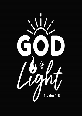 God is Light Bible Verse