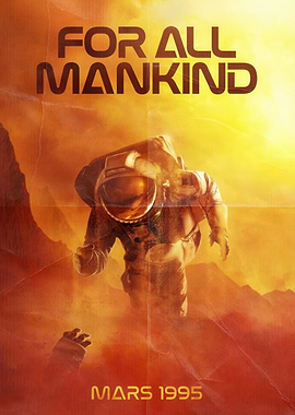 For All Mankind Mars 1995 Poster