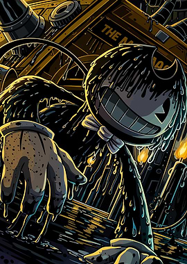 Bendy and the Ink Machine Character Art