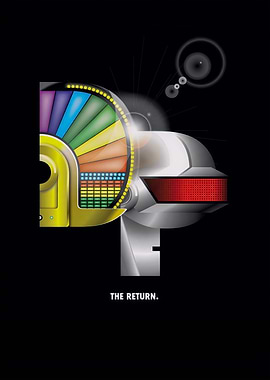 Daft Punk Helmet 'The Return'
