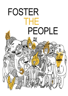 Foster the People band poster