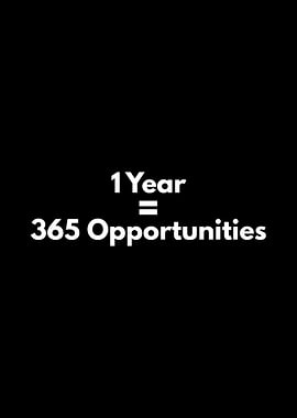 1 Year 365 Opportunities