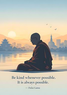 Dalai Lama quote about kindness