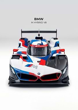 Race Car BMW M Hybrid V8 poster