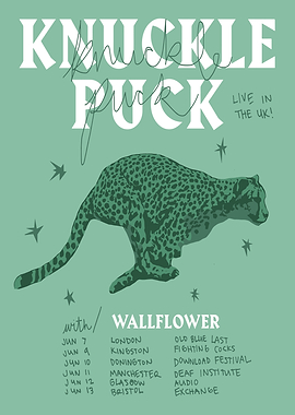 Knuckle Puck Live in the UK Poster