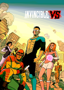 Invincible VS Comic Cover