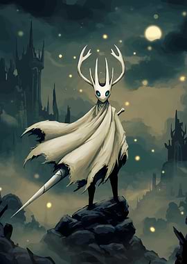 The Knight from Hollow Knight