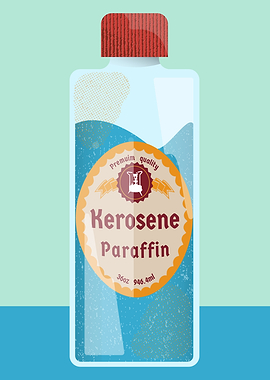 Kerosene Paraffin Bottle