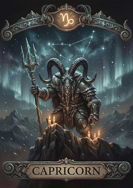 Capricorn Zodiac Warrior