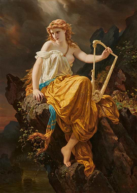 Lorelei on the Rock – Clemens Bewer