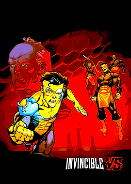 Invincible vs. Comic Art