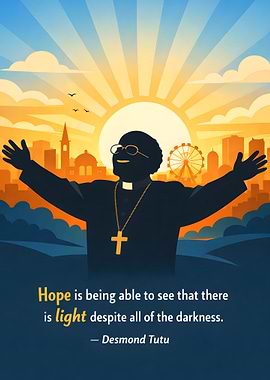 Desmond Tutu quote about hope