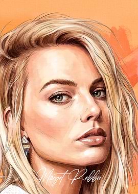 Margot Robbie Portrait