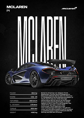 McLaren P1 Supercar