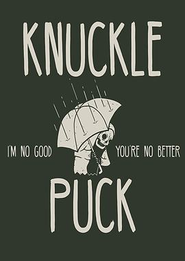 Knuckle Puck Grim Reaper Umbrella