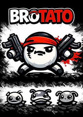Brotato Game Art