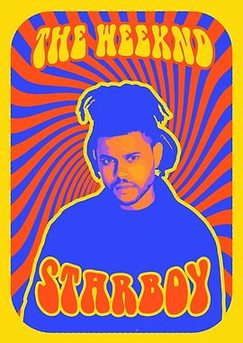 The Weeknd Starboy Poster