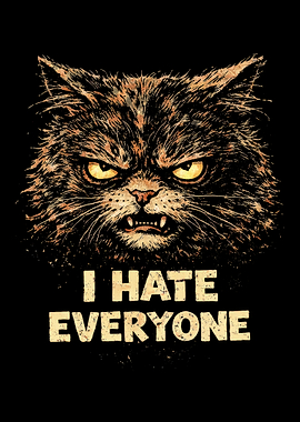 Grumpy Cat I Hate Everyone