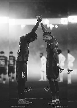 Football players celebrating