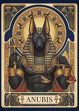 Anubis Weighing the Heart