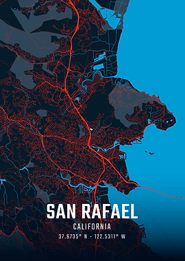 San Rafael City Map