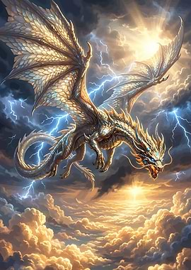Dragon in a Thunderstorm