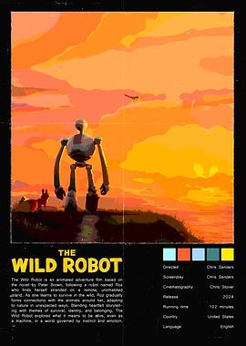 The Wild Robot Movie Poster