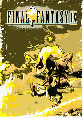 Final Fantasy IX Vivi Poster