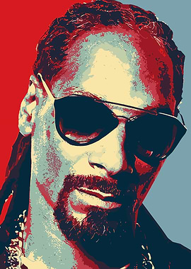 Snoop Dogg Pop Art Portrait