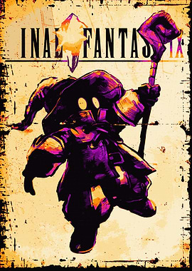 Vivi Ornitier Final Fantasy IX Poster