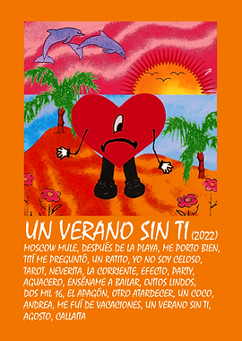 Un Verano Sin Ti Album Cover