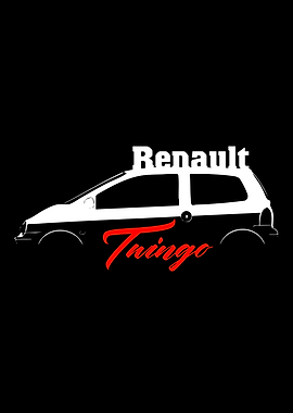 Renault Twingo Car Silhouette