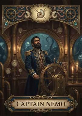 Captain Nemo at the Helm