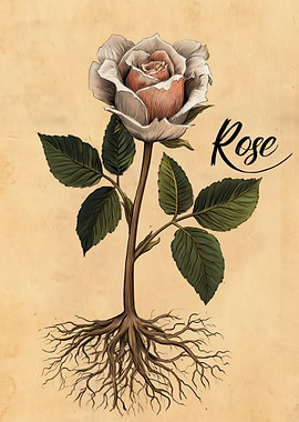 Rose with Roots
