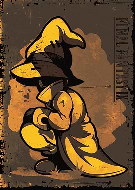 Vivi Ornitier Final Fantasy IX Poster