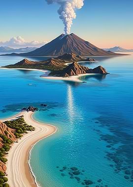 Volcanic Island Paradise