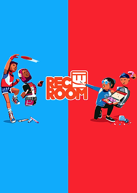 Rec Room Characters with Party Items
